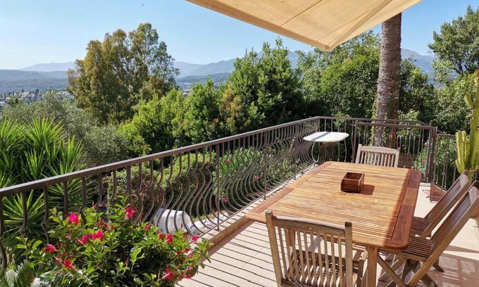 Saint-Paul-de-Vence Villa | Maison 4 chambres avec vue panoramique
