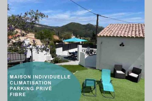 Le Revest-les-Eaux House | Maison avec jardin, parking entre mer et montagne