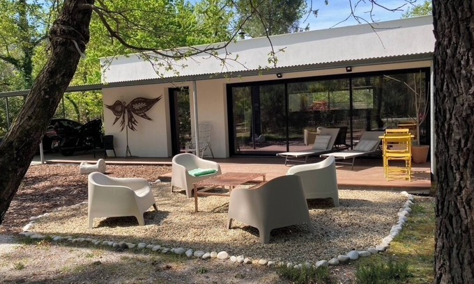 Vensac House | Maison D'architecte en Communion Avec la Nature, à 5 Minutes des Plages