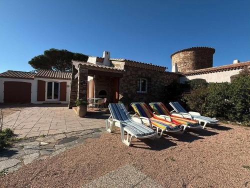 Le Lavandou Villa | Maison Vue mer- Parking