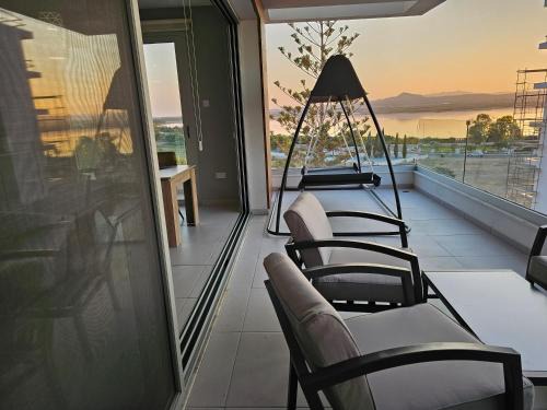 Larnaca Apartment | Majestic Sunset Salt Lake Views 300m From Beach