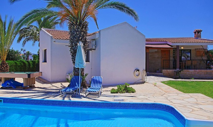 Latchi Villa | Maria Latchi: Private villa with pool above Latchi, sea views, a few minutes from the beach