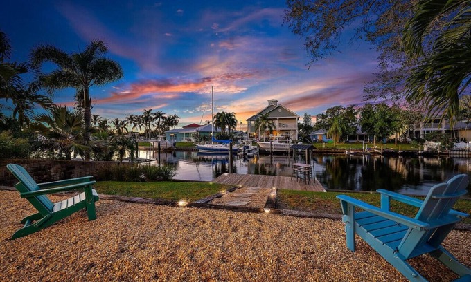 Palm City House | Mariners Way-Waterfront Retreat with Private Dock!