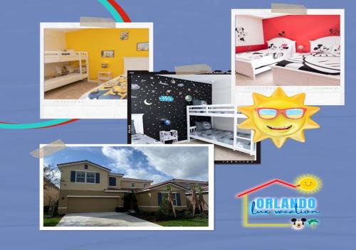Loughman Villa | Marvelous Villa, South facing pool and hot tub, themed bedrooms near Disney