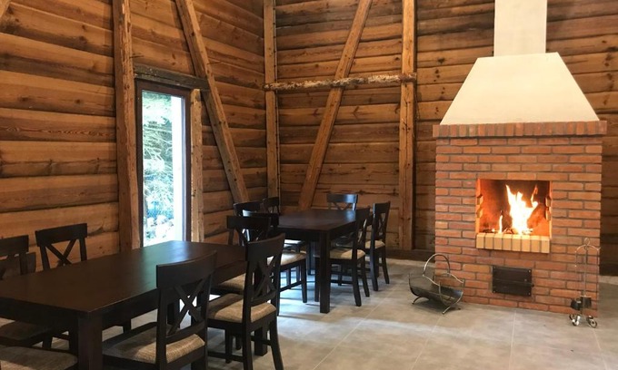 Worliny Ski Chalet | Mazurska Zagroda - Żabi Rechot - dom - stodoła - jacuzi-sauna