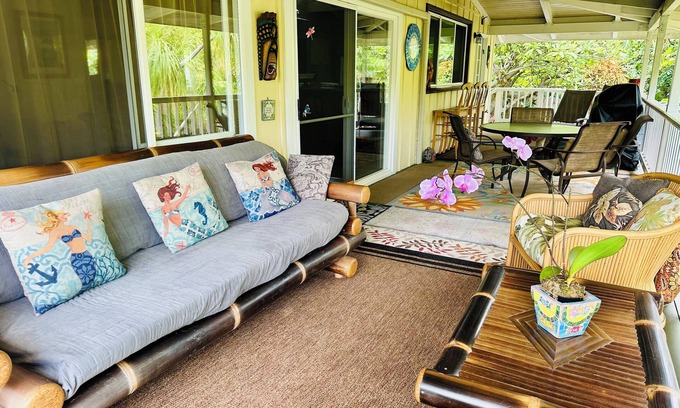 Honaunau-Napoopoo House | Mermaid Paradise - a breath away from Kealakekua Bay