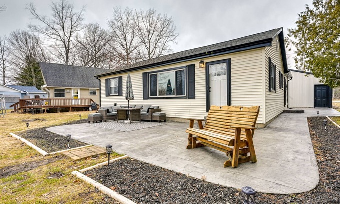 Harrison House | Michigan Vacation Rental - 9 Mi to Snow Snake!