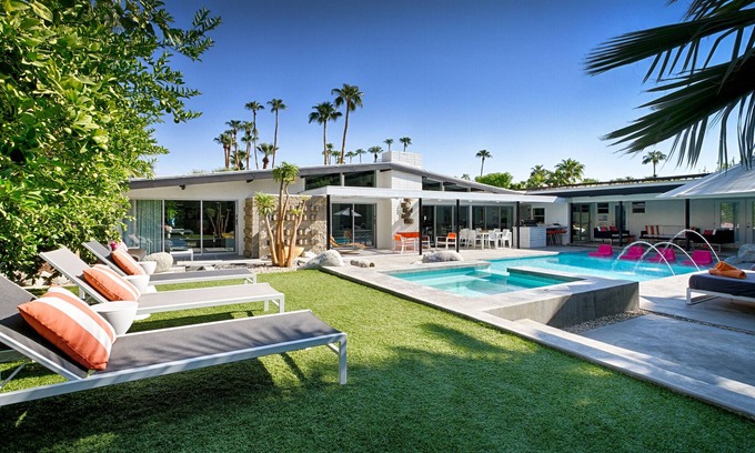 Vista Las Palmas House | Mid-Century Private Estate- Great location, Pool/Spa, View, Dogs ok!