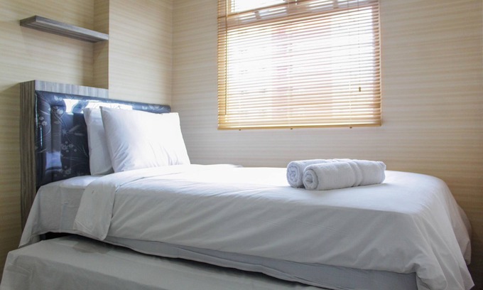 Rawasari Apartment | Minimalist 2BR at Green Pramuka Apartment near Shopping Mall