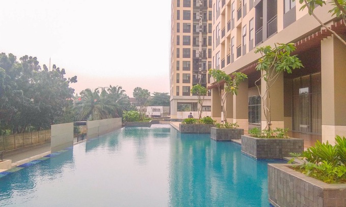 Bekasi Apartment | Minimalist And Cozy Studio (No Kitchen) Transpark Cibubur Apartment