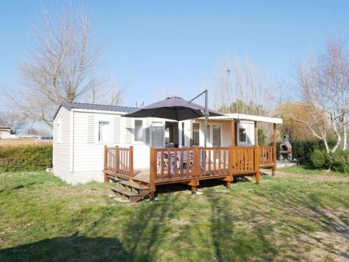 Erdeven House | Mobil-home cosy, 3 chambres, proche plage, jardin fermé, BBQ, animaux admis - FR-1-479-183