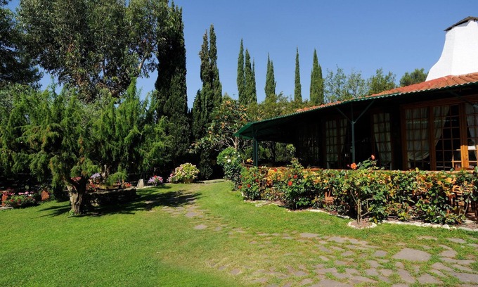 Ligo House | Mobile Home in Ferienresidenz mit Pool