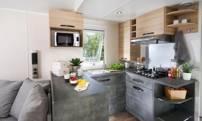 Les Mathes Other | Mobile home 3 chambres 2 salles de bains dans camping 4 étoiles aux charmettes MH k168