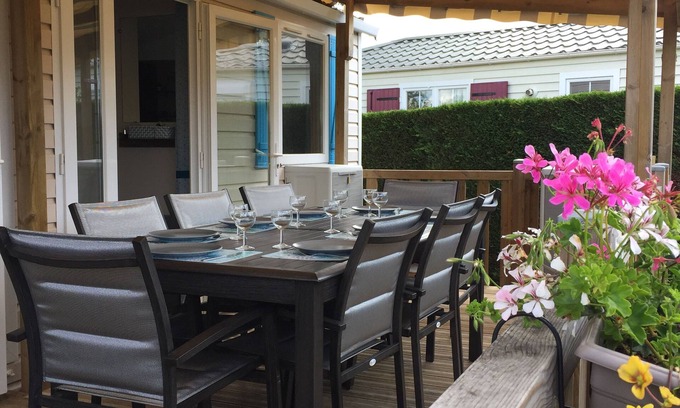 Les Mathes House | Mobile home 40 m2 6/8 persons- 3 bedrooms 2 shower rooms 2wc