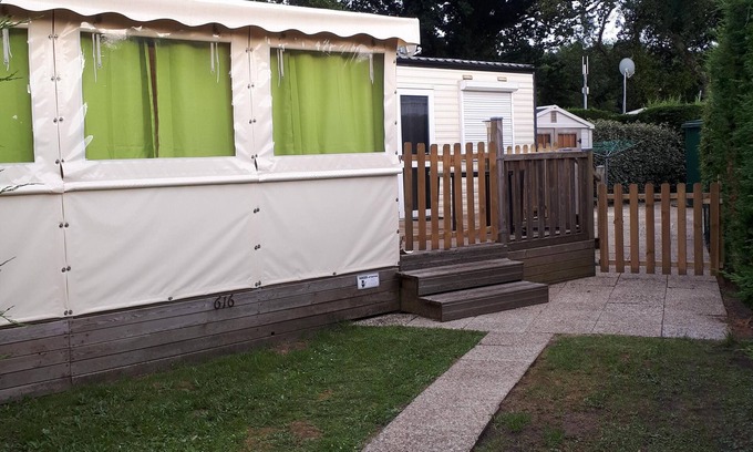 Les Mathes House | Mobilhome air-conditioned 6/8 plac. covered terrace 2 bathrooms Parc SIBLU Les Charmettes