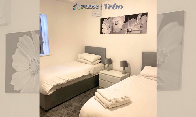 St Helens Apartment | Modern 1 Bedroom Flat in St Helens – Ideal for Relocation or Work Trips