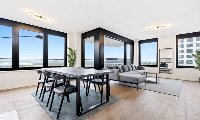 Gasperich Apartment | Modern 2BR Apartment with Pool & City Views