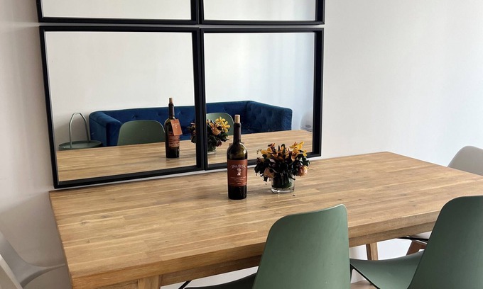 Hackensack River Waterfront Apartment | Modern 2BR + Den Family & Remote Work Ready, Near NYC