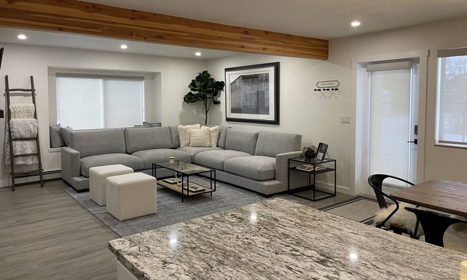 Bozeman Condo | Modern Getaway in Downtown Bozeman! Steps to Main St. and MSU.