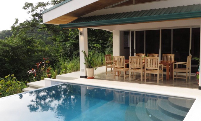 Nosara House | Modern Hill top Home with a Beautiful Tropical View