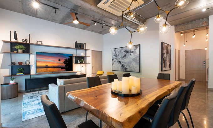 Barrio Santa Lucia Condo | Modern Industrial Beach Condo, Sleeps 6