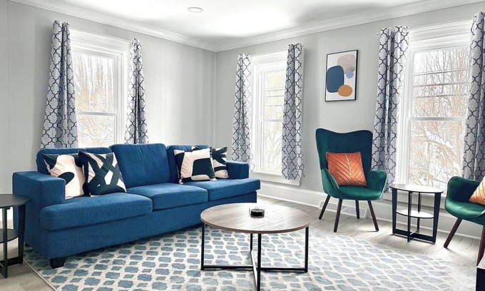 Watertown Condo | Modern Oasis King Beds Walk Downtown