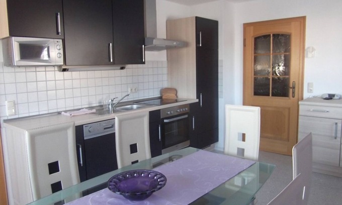 Langenbach Apartment | Modern vacation apartment for 6 people with balcony in a quiet location