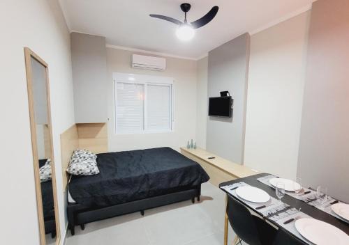 Ponta da Praia Apartment | Moderno kitnet frente mar - Ponta da Praia, Santos