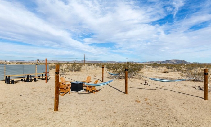 Joshua Tree House | Mojave Ranch - Hot Tub, Fire Pit, Dark Skies And Desert Views! 2 Bedroom Home by RedAwning