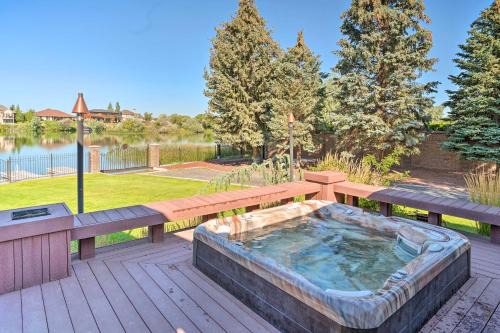 Moses Lake House | Moses Lake Retreat with Salt Water Hot Tub!