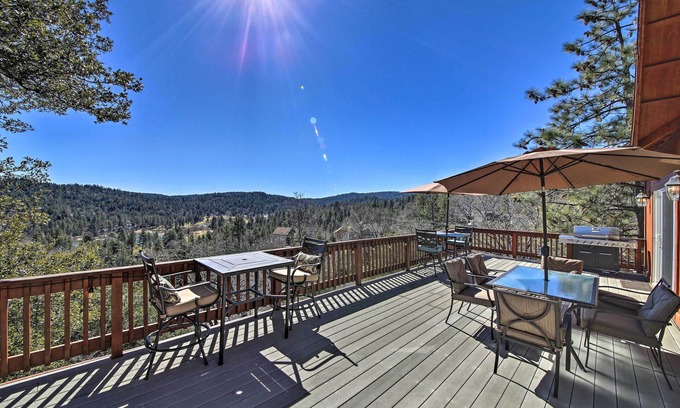 Lake Arrowhead Cabin | Mountain Gem w/Game Room, 5 Mi to Lake Arrowhead!