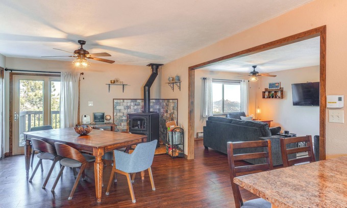 Bailey House | Mountain-View Deck: Pet-Friendly Cabin in Bailey
