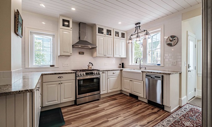 Munjoy Hill House | Munjoy Hill- Immaculately restored antique 1874 New Englander with private patio