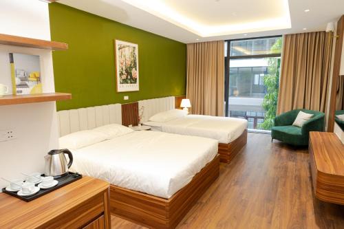 Van Giang House | MYAN Villa Phòng gia đình rộng thoáng Vinhomes Ocean Park 3