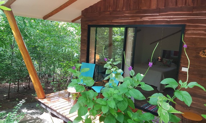 Pinilla Hotel | Naturist lodge for 6 people. Comprising 3 bungalows with swimming pool.