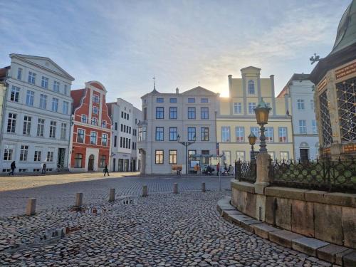 Wismar Apartment | Neue Wasserkunst - Premium Gruppenferienwohnung - ABC354