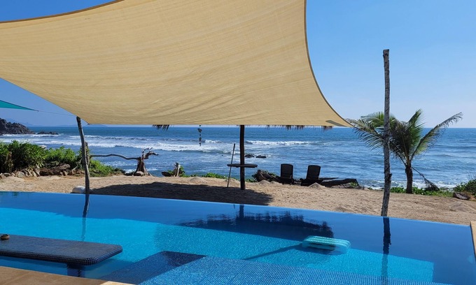 Troncones Villa | NEW 2-bedroom-Villa Cielito Lindo - Beach front infinity pool