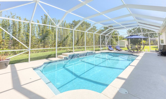Port Saint Lucie House | New Beautiful Heated Pool 3 bedroom, 2 Bath