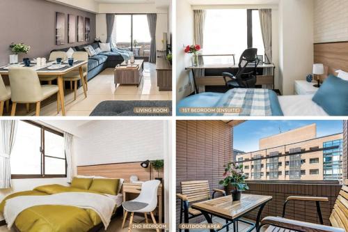 Datong Apartment | New Building 3B2bLDK Workspace Taipei Main Station 新大樓 台北車站 3房2衛 客廳廚房 工作空間