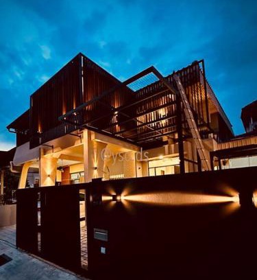 Tanjung Bungah Villa | New Grand Muji Style Villa at Central Penang 16pax
