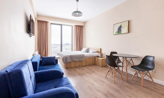 Kazbegi Apartment | New Gudauri, Alpic - Ski Resort at Your Doorstep - Stylish & Comfy Ski Apartment with ski-depot and Stunning Mountain Views