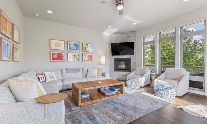 Whitefish Condo | NEW Listing Waterfront, 3 bedroom, 2.5 bath condo, next to Whitefish City Beach
