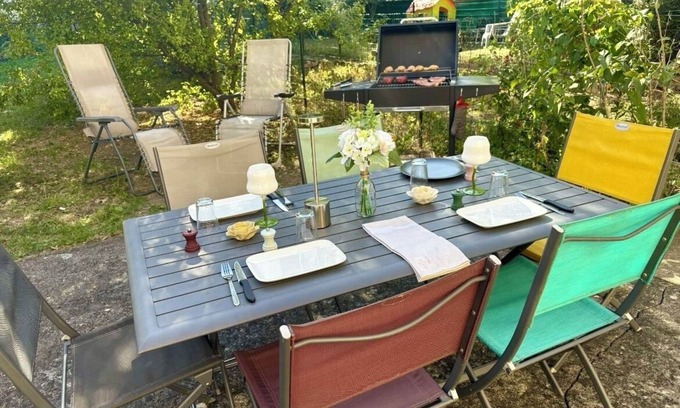 Saint-Pierre - Rene II - Bonsecours Apartment | New/Oasis in the Heart of Nancy with Garden and Free Parking π