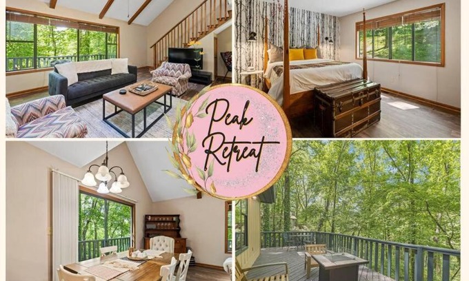 Lake Lure House | NEW! Peak Retreat- Lake Lure- Family Friendly!