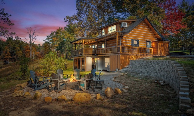 Rogers Cabin | NEW Rock-N-Roll themed cabin in Red River Gorge KY