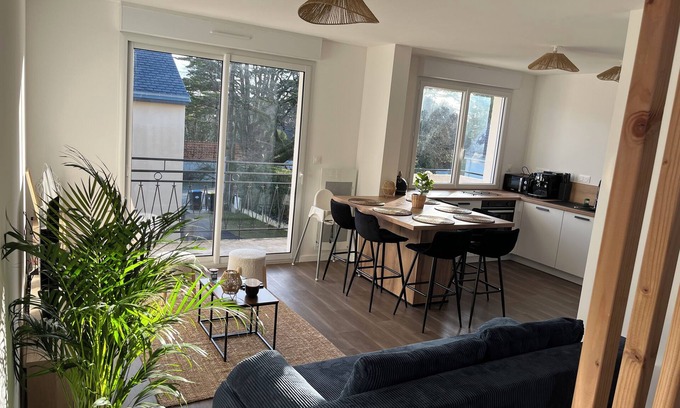 Saint-Marc-sur-Mer Apartment | New St Marc/mer Triplex T3, modern and comfortable, 200m from sea and footpath