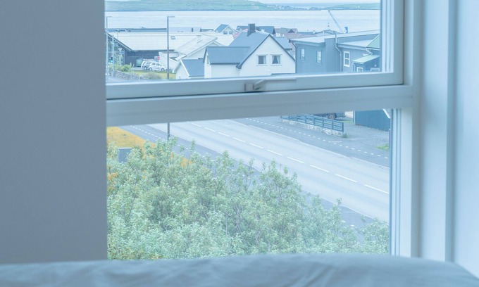 Torshavn Apartment | New/Stunning Sea View/Light/3 Br