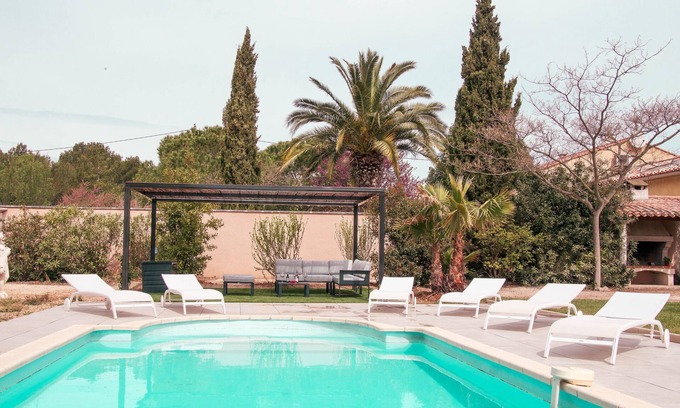 Cebazan Villa | New villa for 2 to 6 people in a hamlet surrounded by nature.