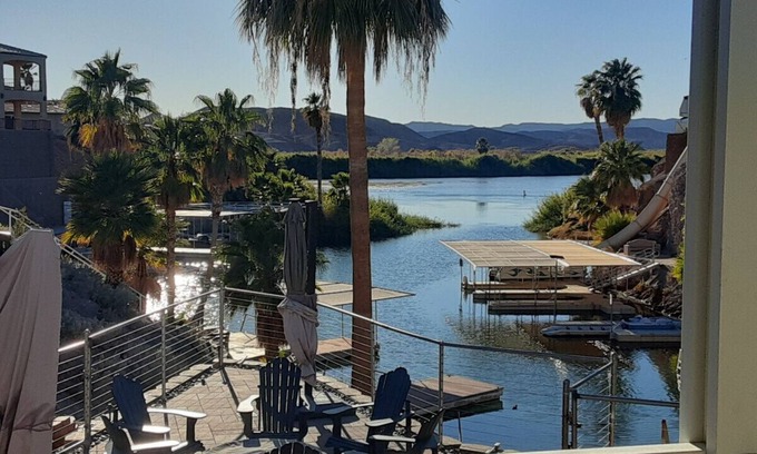 Yuma House | NEW! Water Front River House With Private Dock.