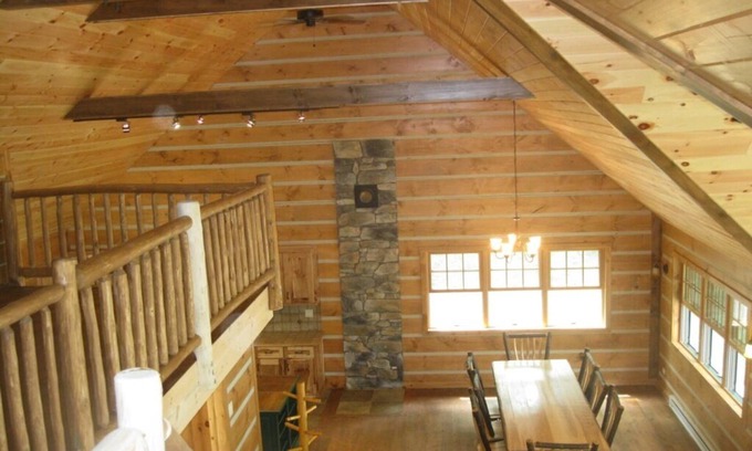 Hammond Cabin | New Waterfront Log Cabin in beautiful Chippewa Bay